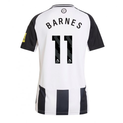 Dres Newcastle United Harvey Barnes #11 Domaci za Žensko 2024-25 Kratak Rukav